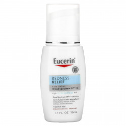 Eucerin, средство от покраснений, ежедневный лосьон с солнцезащитным фактором SPF 15, улучшающий состояние кожи, без отдушки, 50 мл (1,7 жидк. унции) (Товар снят с продажи) 