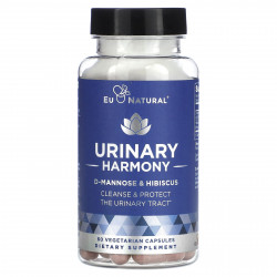 Eu Natural, Urinary Harmony, поддержка мочевыводящих путей, 60 вегетарианских капсул