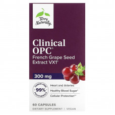 Terry Naturally, Clinical OPC, 300 мг, 60 капсул