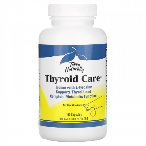 Terry Naturally, Thyroid Care, 120 капсул