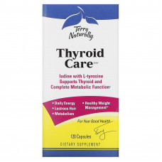 Terry Naturally, Thyroid Care, 120 капсул