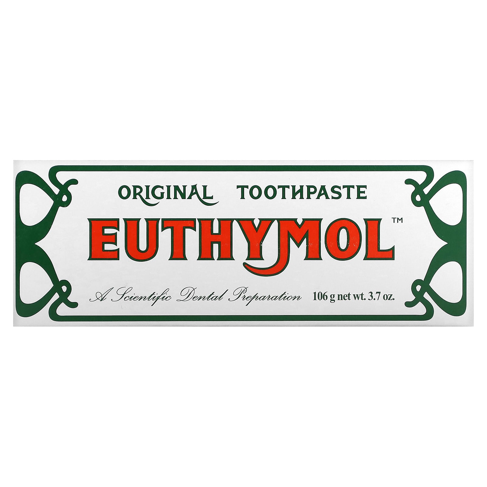 Euthymol, Original Toothpaste, 3.7 oz (106 g)