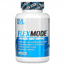 EVLution Nutrition, FlexMode, улучшенная поддержка суставов, 90 капсул