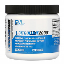 EVLution Nutrition, L-CITRULLINE2000, 200 г (7,5 унции)