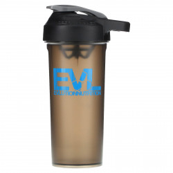 EVLution Nutrition, EVL Sport Shaker, черный, 27 унций