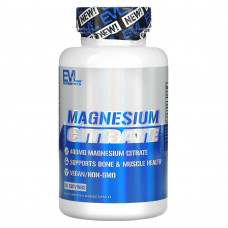 EVLution Nutrition, Magnesium Citrate, 200 mg, 60 Veggie Capsules