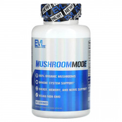 EVLution Nutrition, MushroomMode, 90 растительных капсул