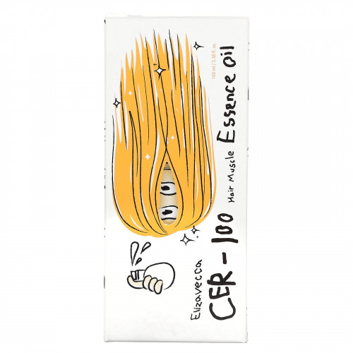 Elizavecca, Cer-100 масло для мышц волос, 100 мл (3,38 жидк. Унции)