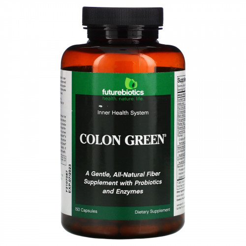 Futurebiotics, Colon Green, 150 капсул