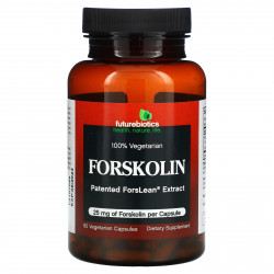 Futurebiotics, форсколин, 25 мг, 60 вегетарианских капсул