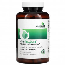 Futurebiotics, VeinFactors, Комплекс при варикозном расширении вен, 180 вегетарианских капсул