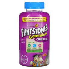 Flintstones, Complete, мультивитамин для детей, 180 жевательных конфет