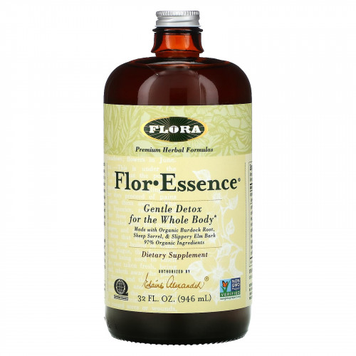 Flora, Flor-Essence, чай для детоксикации, 946 мл (32 жидк. унции)