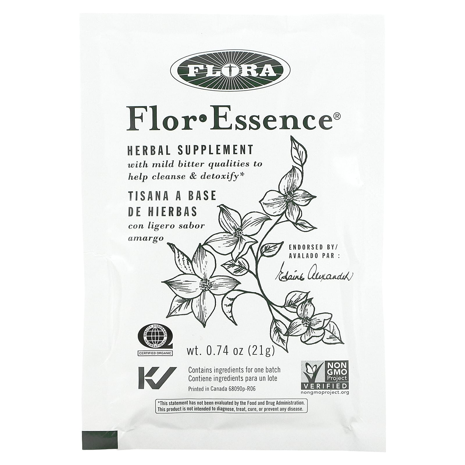 Flora, Flor Essence, мягкий детокс для всего тела, 63 г (2 1/8 унции)