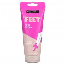 Freeman Beauty, Bare Foot, увлажняющий лосьон для ног, перечная мята и слива, 150 мл (5,3 жидк. унции)