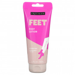 Freeman Beauty, Bare Foot, увлажняющий лосьон для ног, перечная мята и слива, 150 мл (5,3 жидк. унции)