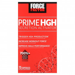 Force Factor, Prime HGH Secretion Activator, 75 капсул