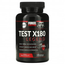 Force Factor, Test X180 Legend, усилитель тестостерона, 120 капсул