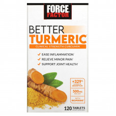 Force Factor, Better Turmeric, 120 таблеток