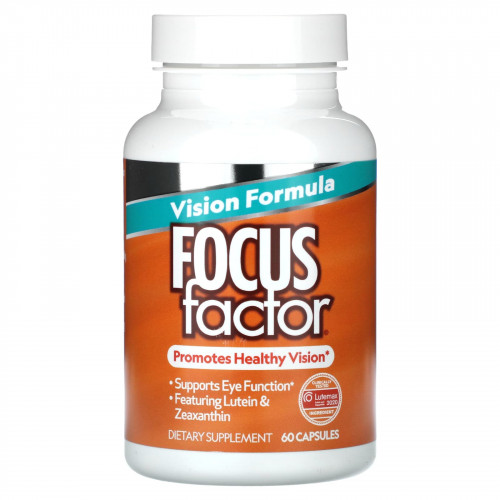 Focus Factor, Vision Formula, 60 капсул
