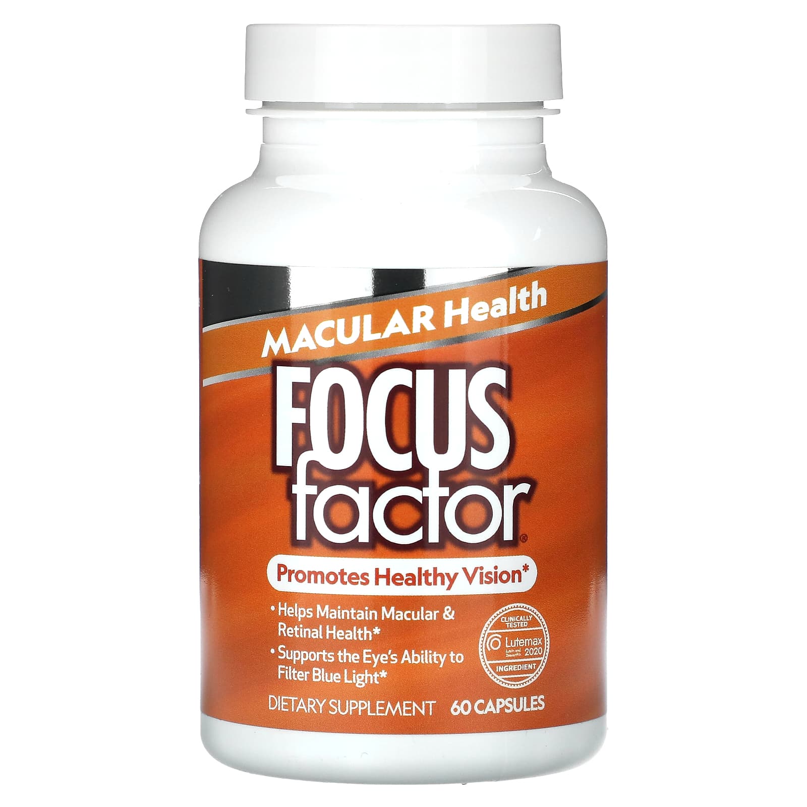 Focus Factor, макулярное здоровье, 60 капсул