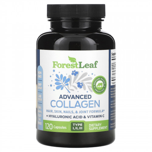 Forest Leaf, Advanced Collagen, 120 капсул