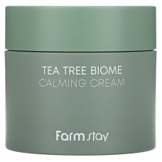 Farmstay, Tea Tree Biome, успокаивающий крем, 80 мл (2,70 жидк. Унции)