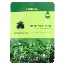 Farmstay, Visible Difference Beauty Mask Sheet, Greentea Seed, 1 шт., 23 мл (0,78 жидк. Унции)