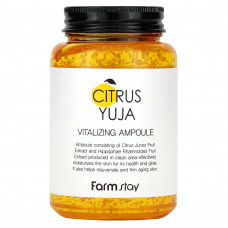 Farmstay, Citrus Yuja, восстанавливающая ампула, для всех типов кожи, 250 мл (8,45 жидк. Унции)