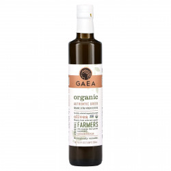 Gaea, органическое нерафинированное оливковое масло высшего качества, 500 мл (17 жидк. унций)