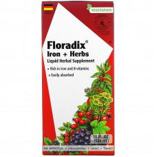 Gaia Herbs, Floradix, железо и травы, 500 мл (17 жидк. Унций)