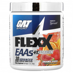 GAT, Flexx EAA + Hydration, апельсиновая гуава, 345 г (12,2 унции)