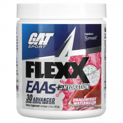 GAT, Flexx EAA + Hydration, арбуз из драконьего плода, 355,2 г (12,5 унции)