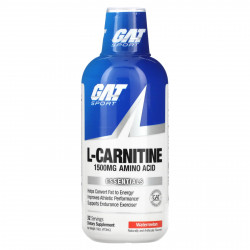 GAT, L-карнитин, арбуз, 1500 мг, 473 мл (16 унций)