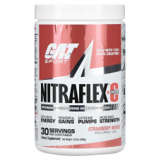 GAT, Sport, NITRAFLEX + креатин, клубника и манго, 459 г (16,2 унции)