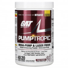 GAT, Pumptropic, фруктовый пунш, 250 г (8,8 унции)