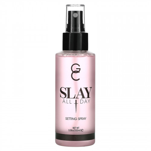 Gerard Cosmetics, Slay All Day, фиксирующий спрей, роза, 100 мл (3,38 унции)