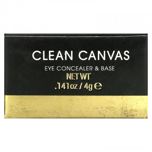 Gerard Cosmetics, Clean Canvas, консилер и основа для глаз, какао, 4 г (0,141 унции)