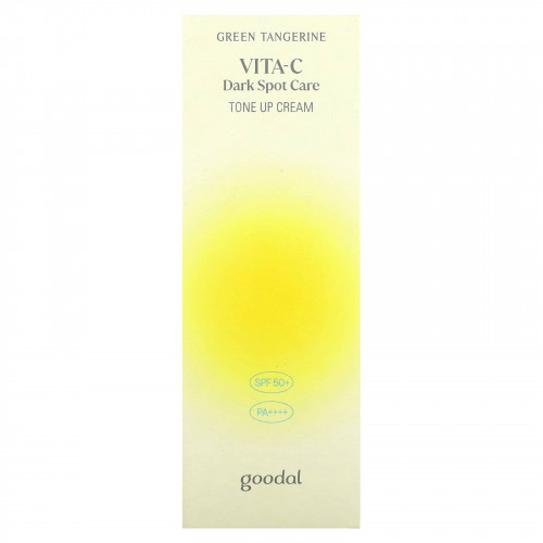 Goodal, Green Tangerine Vita-C Dark Care, точечный тонизирующий крем, SPF 50+ PA ++++, 50 мл (1,69 жидк. Унции)