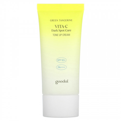 Goodal, Green Tangerine Vita-C Dark Care, точечный тонизирующий крем, SPF 50+ PA ++++, 50 мл (1,69 жидк. Унции)