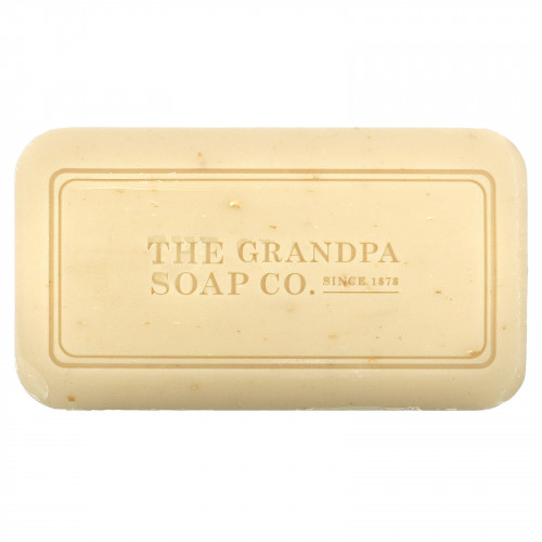 The Grandpa Soap Co., Кусковое мыло для лица и для тела, успокаивающее, овсяное, 4,25 унции (120 г)