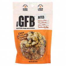 The GFB, Кусочки без глютена, темный шоколад и арахисовая паста, 113 г (4 унции)