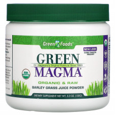 Green Foods Corporation, Green Magma, сок из зеленых побегов ячменя в порошке, 150 г (5,3 унции)