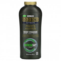 Gold Bond, Ultimate, мужская пудра для тела Essentials, освежающий запах, 283 г (10 унций)