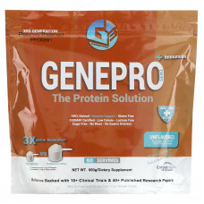GENEPRO, The Protein Solution + Immunolin, без добавок, 660 г
