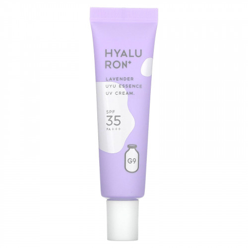G9skin, Hyaluron + UYU Essence UV Cream, SPF 35 PA +++, лаванда`` 25 г