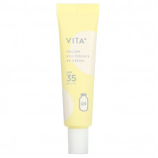 G9skin, Vita + UYU Essence UV Cream, солнцезащитный крем SPF 35 PA +++, желтый, 25 г