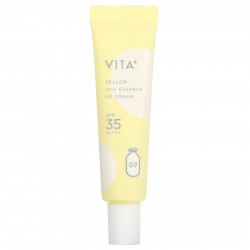 G9skin, Vita + UYU Essence UV Cream, солнцезащитный крем SPF 35 PA +++, желтый, 25 г