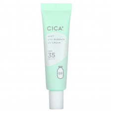 G9skin, Cica + UYU Essence UV Cream, УФ-крем, SPF 35 PA +++, мята`` 25 г