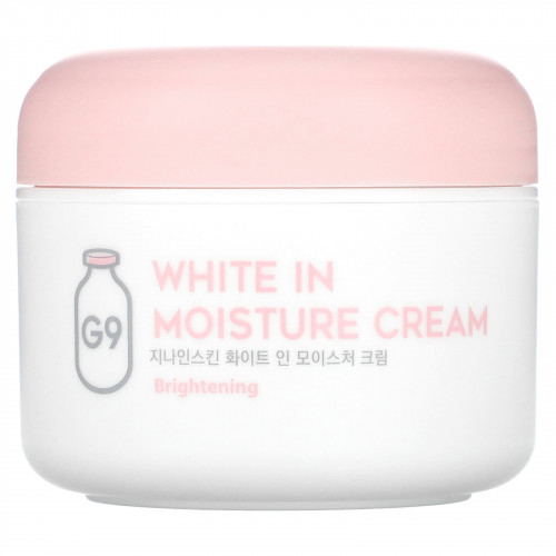 G9skin, Увлажняющий крем White In Moisture, осветляющий, 100 г